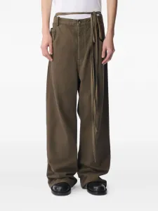 Джинсы Polly с пятью карманами Ann Demeulemeester, коричневый