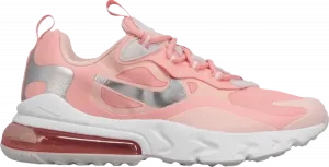 Кроссовки Nike Air Max 270 React GG 'Bleached Coral', розовый