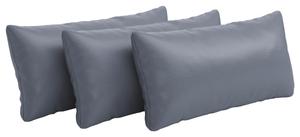 Подушка Sit & More серо-голубой, 65/25 см