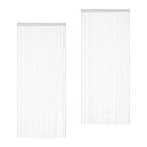 ШТОРЫ ИЗ НИТЕЙ Relaxdays, белый