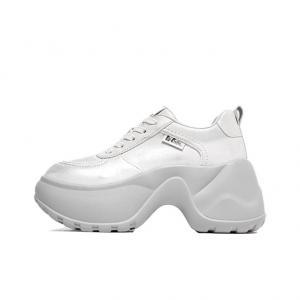 Lee Cooper Серебряные низкие массивные кроссовки женские на тонком флисе, цвет Silver Thin Fleece