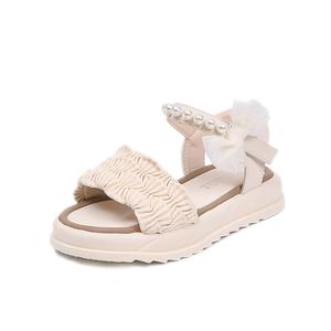 Дышащие, легкие, амортизирующие, низкие детские сандалии для детей SUPEREDGE, экрю