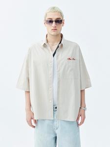 Рубашка на пуговицах Comfort fit VAMOS CLO Sherman, песочный