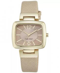 Женские часы с ремешком из натуральной кожи 36 мм NW/1856NTNT Nine West