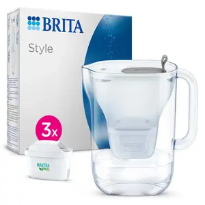 Кувшин Style с 3 фильтрами Brita Maxtra Pro Brita, прозрачный