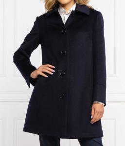 Пальто женское Max&Co. шерстяное на пуговицах, синий