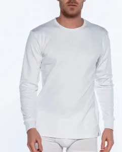 Мужская футболка с длинным рукавом и круглым вырезом Punto Blanco, белый