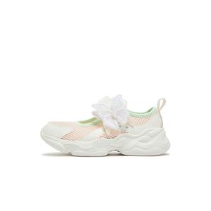 Нескользящая поддержка, повседневная обувь с низким верхом для детей XTEP, розовый/белый