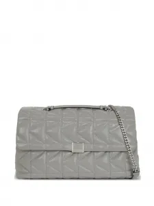 Большая сумка на плечо KARL LAGERFELD, серый