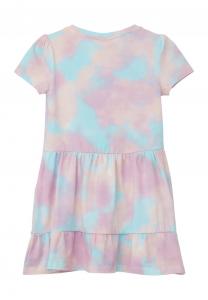 Дневное платье MIT ALL-OVER-PRINT s.Oliver, розовый