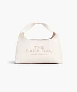 Миниатюрная кожаная сумка-мешок