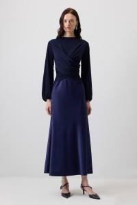 Блуза Touche Prive, темно-синий