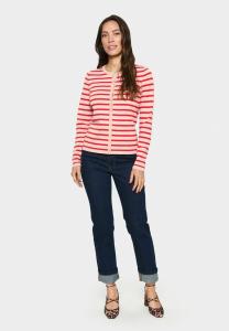 Кардиган MILA STRIPED Saint Tropez, розовый