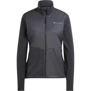 Adidas Женская куртка с несколькими молниями, Black