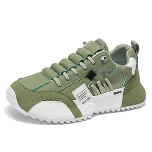 BAKE Мужские серые легкие дышащие низкие кеды с амортизацией, цвет Gray