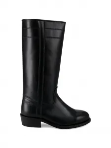 Кожаные ковбойские сапоги Becerro Camperos Fortela, черный