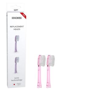 Ionickiss сменные мягкие насадки для зубных щеток, 2 шт./1 упаковка