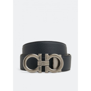 Ремень FERRAGAMO Gancini belt, синий