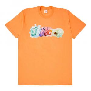 Футболка Supreme Watercolor, персиковый