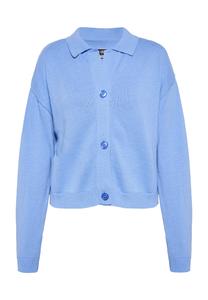 Вязаный кардиган myMo KIDS Rocks Rockeasy, синий