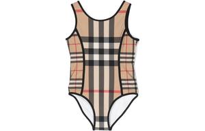 Детский детский купальник Burberry, бежевый