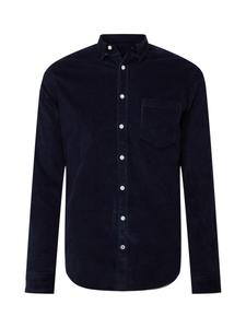 Рубашка на пуговицах стандартного кроя Kronstadt JOHAN, темно-синий