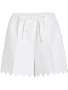 Patou стеганые шорты, белый