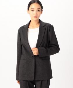 Пончо из меланжевого трикотажа и нейлона с вискозным ворсом, сшитое на заказ.