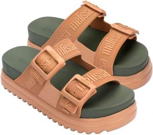 Женские сандалии Melissa Cozy M Lover на платформе, зеленый