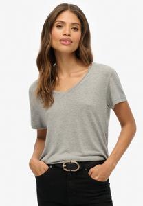 Футболка Superdry & Co Print T-shirt, Silver Metallic/Grey