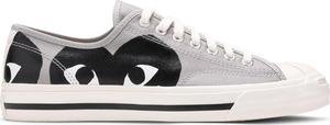 Кроссовки Converse Comme des Garçons PLAY x Jack Purcell Drizzle Black, серый