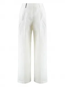 Брюки с карманами Peserico, белый