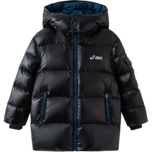 Пуховая куртка унисекс Asics, 9000 черный