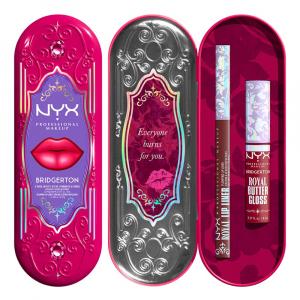 Набор косметики для губ NYX Professional Makeup Bridgerton Royal Treasures, Cherry, 2 предмета