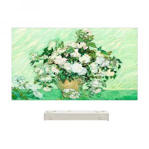 Телевизор Skyworth 100Q8E, 100", 4K Ultra HD, Smart Mini LED, 288 Гц, бежевый