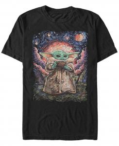 Мужская футболка с коротким рукавом star wars mandalorian sipping starries Fifth Sun, черный