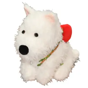 Плюшевая кукла милого щенка вест хайленд уайт терьера высотой 25 см Gollum