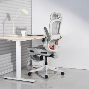 Кресло Xihao B100Pro Gray, эргономичное компьютерное кресло для дома и офиса, игровое кресло с плавающей поясничной поддержкой и вращающимися подлокотниками