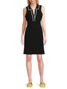 Мини-платье с наконечниками Karl Lagerfeld Paris, черный