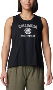 Женская майка Columbia North Cascades, Black/Csc Emblem Two