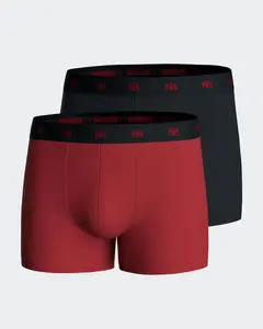 Упаковка из двух мужских боксеров из ткани в различных цветах Impetus