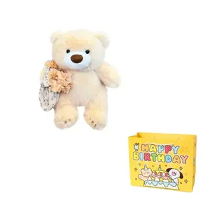 Милые плюшевые мишки с букетом, высота 26,5 см/36,5 см Enlightenment