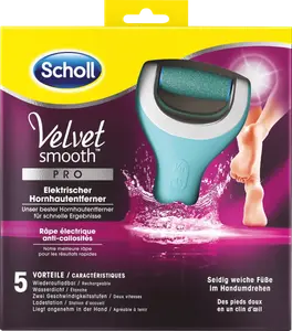 Электрический аппарат для удаления мозолей Velvet Smooth Pro 1 шт. Scholl