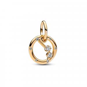 Комплект браслетов с подвесками и заклепками со знаком зодиака Овен Pandora