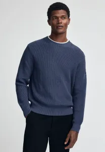 Джемпер с u-образным вырезом и воротником-стойкой Polo Club, Denim Blue