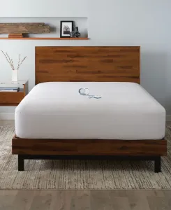 Высококачественный водоотталкивающий наматрасник из махровой ткани, размер Twin XL Ella Jayne, белый