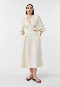 Юбка А-силуэта comma, кремовый