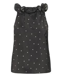 KAREN BY SIMONSEN Блузка 'KBCaroline' в черном цвете