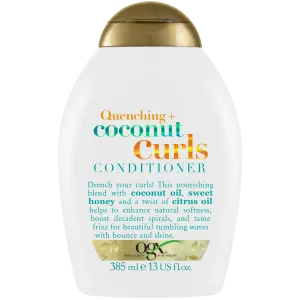 Ogx Quenching+ Coconut Curls увлажняющий кондиционер для кудрявых волос, 385 мл