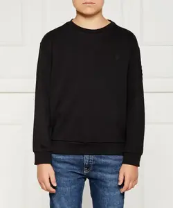 Толстовка Oversize fit Guess, черный